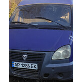 Вантажний фургон ГАЗ 2705, 2003 року випуску, колір синій, VIN: XTH27050030330636, ДНЗ АР1286ЕК