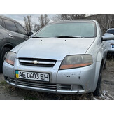 Легковий автомобіль: CHEVROLET AVEO, 2005 року випуску, колір сірий, VIN: KL1SF69YE6B569715, ДНЗ: АЕ0603ЕН