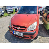 Легковий автомобіль HYUNDAI, модель GETZ, 2007 р.в., ДНЗ АХ1287KA, VIN: KMHBT51DP8U769128, колір червоний