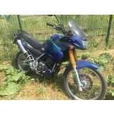 Мотоцикл, марка  KAWASAKI, модель KLE 400, 1999 року випуску, VIN: JKALE250AX0495700, номерний знак: ВН2140АА, синього кольору