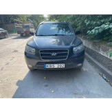 Автомобіль HYUNDAI SANTA FE, ДНЗ КВS202, 2007 р.в., кузов KMHSH81WP6U092366, чорного кольору 