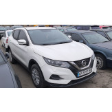 Легковий автомобіль марки NISSAN, модель: QASHQAI, державний номер KA5991BH, VIN SJNFDAJ11U2877622, 2020 року випуску, колір білий