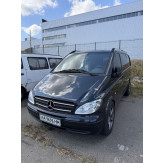Транспортний засіб вантажний, фургон малотонажний-В, марка ТЗ: MERCEDES-BENZ, модель ТЗ: VITO 115 CDI, категорія ТЗ: вантажний, рік виробництва ТЗ: 2004, VIN: WDF63960313017449, номер шасі: WDF63960313017449, номерний знак: АА9696НМ, колір ТЗ: ЧОРНИЙ